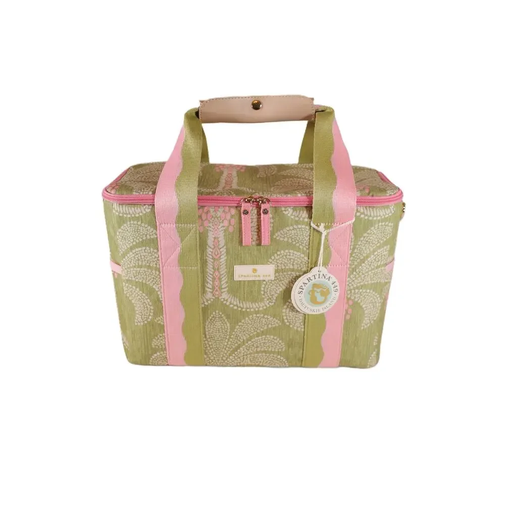 Spartina 449 Large Insulated Cooler – Castillo Green Palms | Rare | NWT
